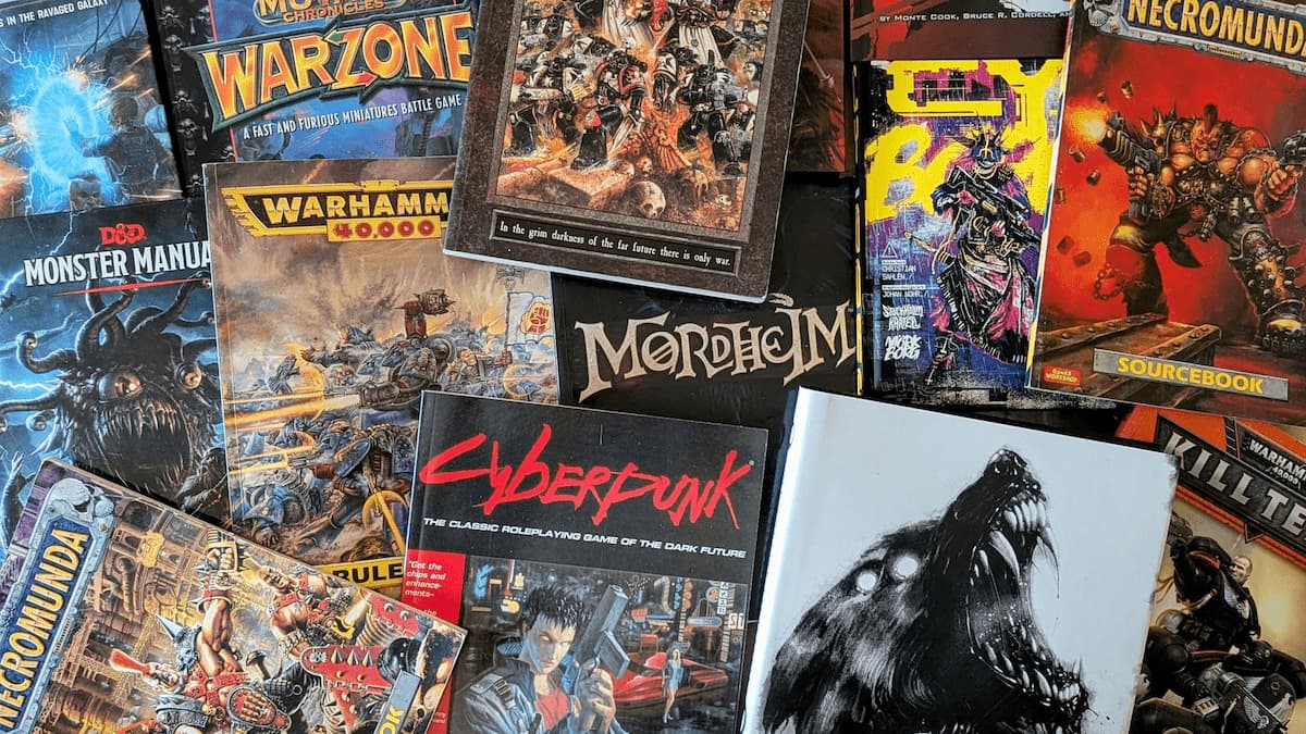 A fine collection of books.