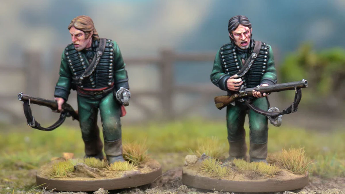 The arm and head options for Sharpe